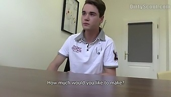 Cash And Casting: Cute Gay Boy Gets Dirty In Hd