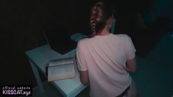 Step Brother Uses Bdsm To Help 18-Year-Old Step Sister Overcome Porn Addiction