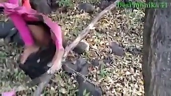 দেশী গার্লফ্রেন্ড জঙ্গল সেটিংয়ে যৌন কার্যকলাপে লিপ্ত হয়।