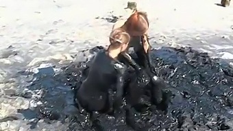 Russian Teens Play Dirty With Each Other In A Game