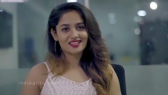 Producer And Beautiful Teen With Big Tits In Steamy Tamil Video