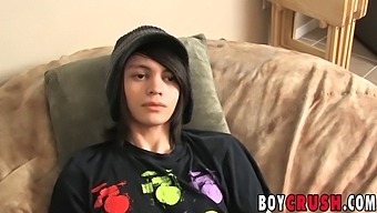 Stunning Young Man Masturbating And Ejaculating During A Sexual Interview, Tagged With Gayboy, High-Quality Video