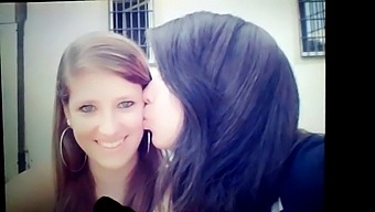 A Man Ejaculates During A Lesbian Couple'S Encounter