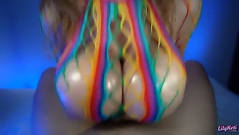 Hentai-Obsessed Babe Delivers Tit-Fuck Surprise In Hd