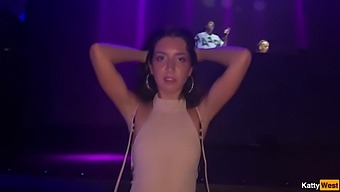 Katty West Gets Fucked In Every Hole In A Public Restroom