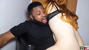 White Diamond Enjoys A Hardcore Doggy Style Session With Krissyjoh'S Massive Black Member